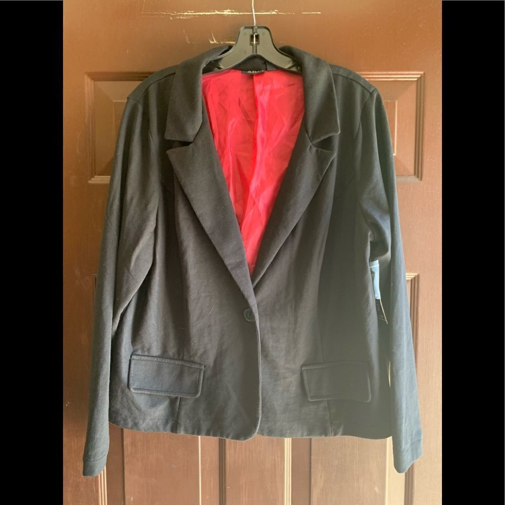 𝅺a.n.a. brand women’s black blazer nwt